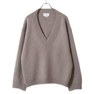 サカイ(sacai)のyoke ヨーク 5G MILANO RIB V-NECK KNIT ニット(ニット/セーター)