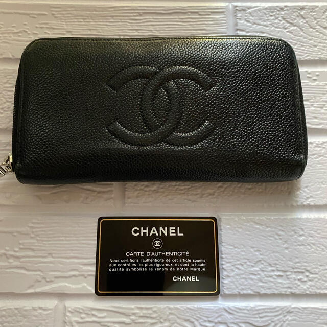 CHANEL(シャネル)のシャネル　長財布　正規品 レディースのファッション小物(財布)の商品写真