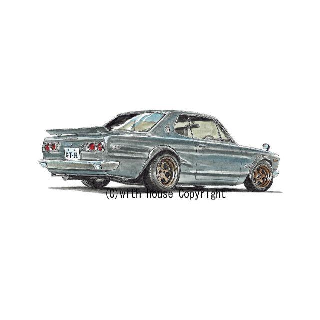 NC-672 GT-R KPGC10限定版画サイン額装作家平右ヱ門の通販 by muhran's ...