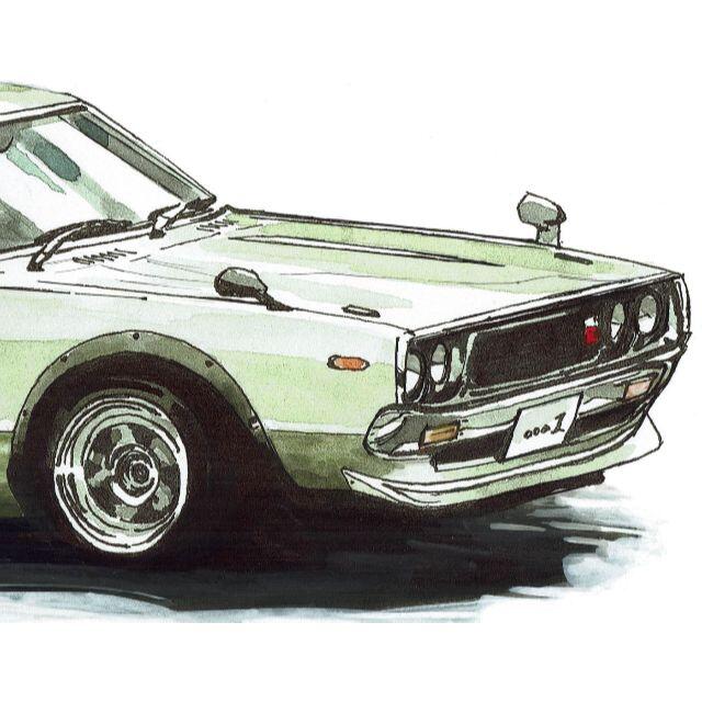 NC-676 GT-R C10/C110限定版画サイン額装作家平右ヱ門 8