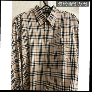 バーバリー(BURBERRY)のバーバリー　チェックシャツ　美品(シャツ)