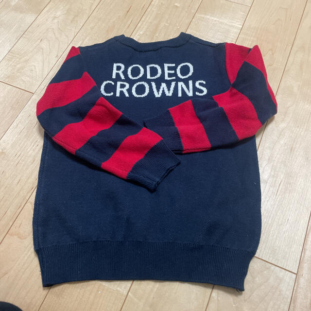 RODEO CROWNS(ロデオクラウンズ)のロデオクラウンズ　ミッキー　ニット キッズ/ベビー/マタニティのキッズ服男の子用(90cm~)(ニット)の商品写真