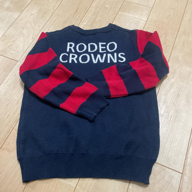RODEO CROWNS(ロデオクラウンズ)のロデオクラウンズ　ミッキー　ニット キッズ/ベビー/マタニティのキッズ服男の子用(90cm~)(ニット)の商品写真