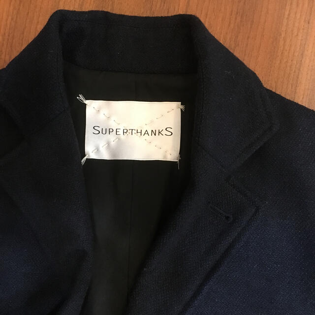 SUPERTHANKS コート メンズのジャケット/アウター(チェスターコート)の商品写真