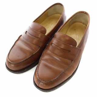 パラブーツ(Paraboot)のパラブーツ FOR MAURO VOLPONI ローファー レザー 24cm 茶(スリッポン/モカシン)