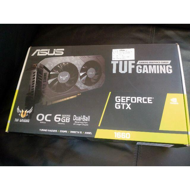 ☆動作確認済☆ASUS TUF-GTX1660-O6G-GAMINGスマホ/家電/カメラ