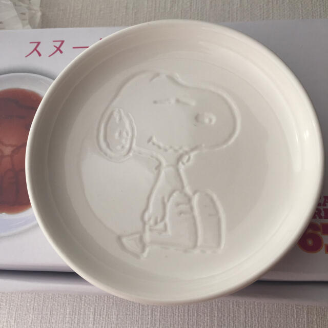 SNOOPY(スヌーピー)のスヌーピー 醤油皿 エンタメ/ホビーのコレクション(ノベルティグッズ)の商品写真