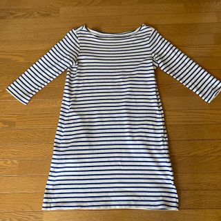 ユニクロ(UNIQLO)のUNIQLO ボーダー チュニック　綿(チュニック)