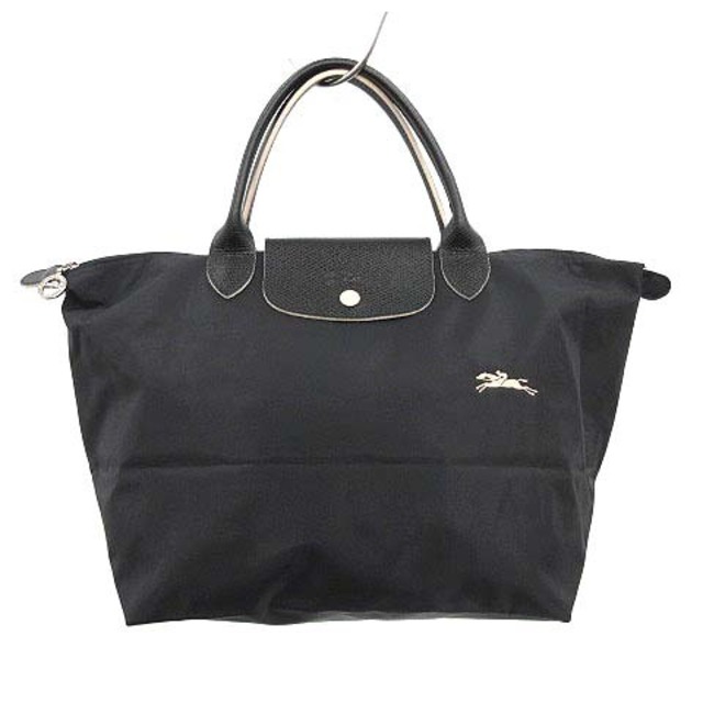 LONGCHAMP(ロンシャン)のロンシャン ル プリアージュ クラブ トップハンドル トートバッグ M 黒 レディースのバッグ(トートバッグ)の商品写真