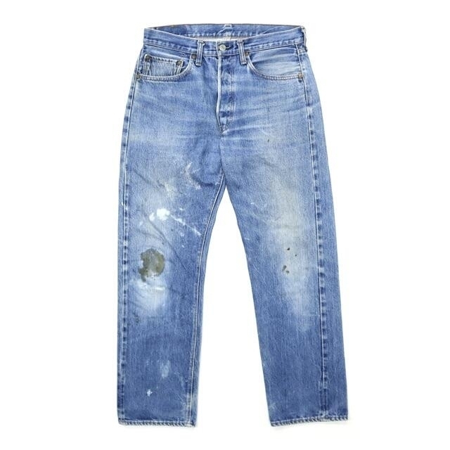 Levi's - 70s ビンテージ リーバイス 501 66後期 赤耳 デニム パンツ