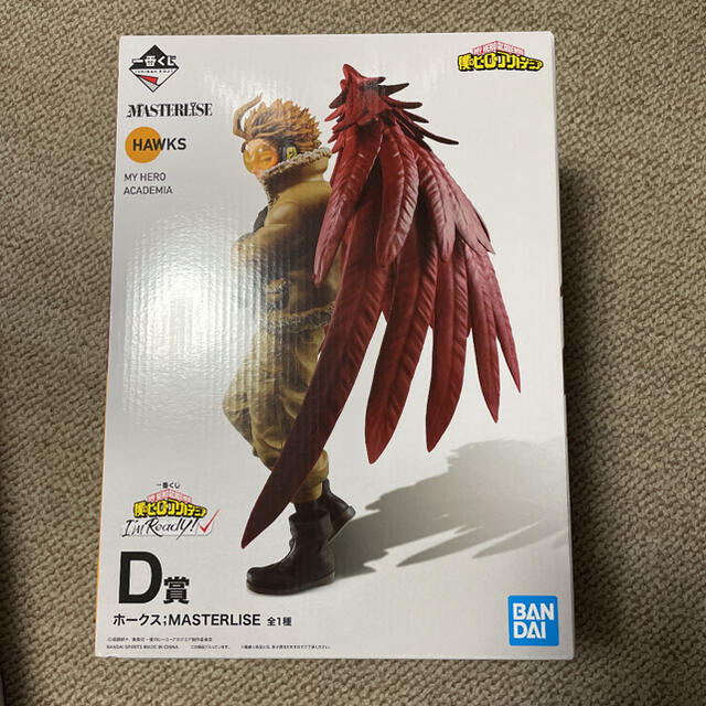 ハンドメイド一番くじ僕のヒーローアカデミア  I'm Ready! D賞 ホークスフィギュア