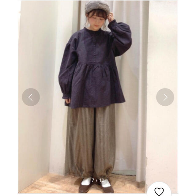 SM2(サマンサモスモス)のバルーン裾タックパンツ＊ レディースのパンツ(カジュアルパンツ)の商品写真