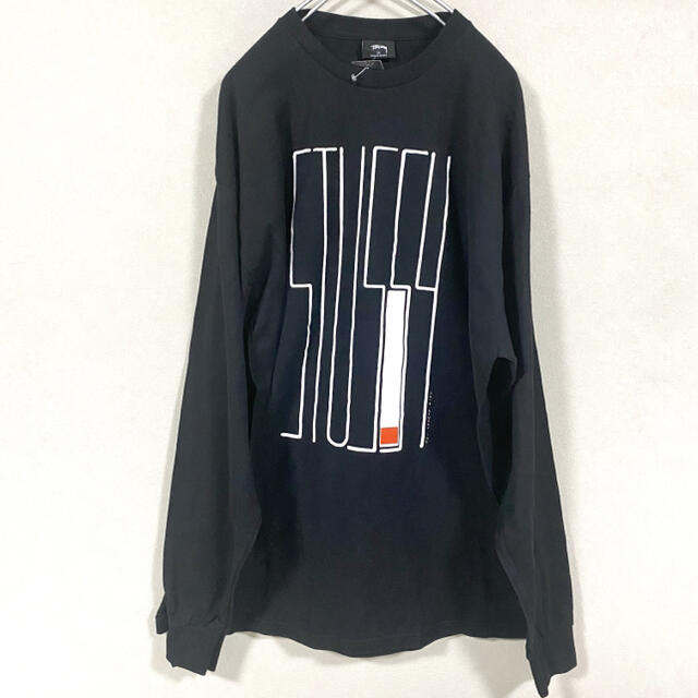 STUSSY(ステューシー)の【未使用タグ付き】ロンT ステューシー　ビッグロゴ　大きいサイズ stussy メンズのトップス(Tシャツ/カットソー(七分/長袖))の商品写真