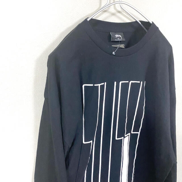 STUSSY(ステューシー)の【未使用タグ付き】ロンT ステューシー　ビッグロゴ　大きいサイズ stussy メンズのトップス(Tシャツ/カットソー(七分/長袖))の商品写真