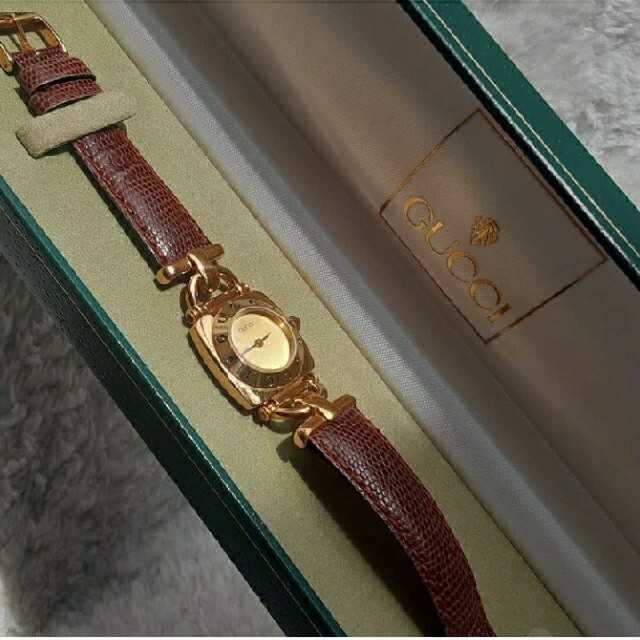 Gucci(グッチ)のGUCCI　腕時計　ジャンク品 レディースのファッション小物(腕時計)の商品写真