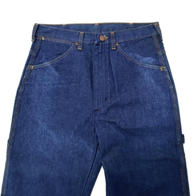 Wrangler(ラングラー)のデッドストック ビンテージ ビッグベン デニム ペインター パンツ ワーク 古着 メンズのパンツ(ペインターパンツ)の商品写真