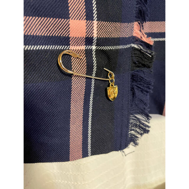 BURBERRY BLUE LABEL(バーバリーブルーレーベル)のタータンチェックツイル カットソーコンビワンピース レディースのワンピース(ひざ丈ワンピース)の商品写真