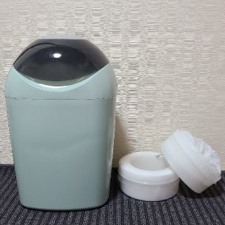 コンビ(combi)のCombi　Poi-Tech（グリーン）　強力防臭抗菌おむつポット　ポイテック(紙おむつ用ゴミ箱)