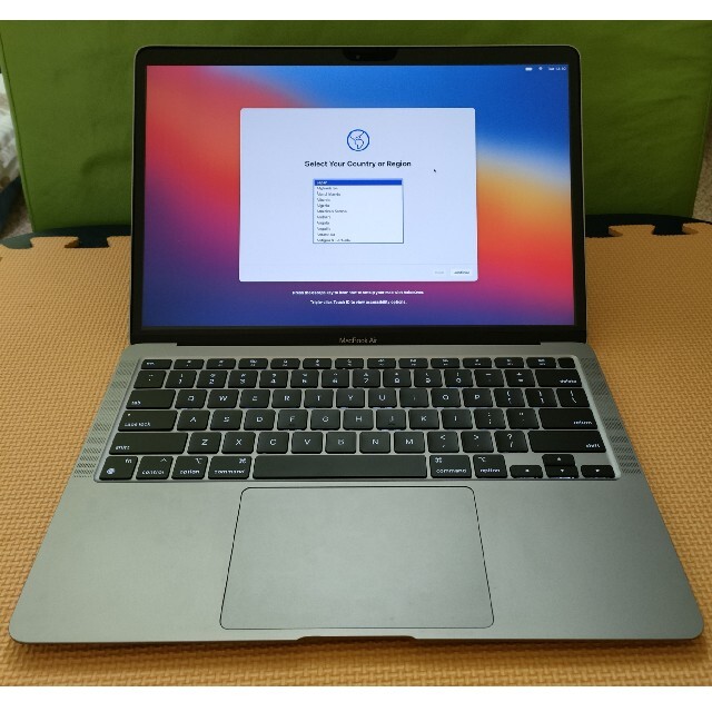 MacBook Air M1 8GB 256GB USキーボード スペースグレイ