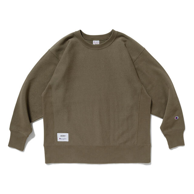 WTAPS×Champion リバースウィーブ　クルーネックスウェットシャツ