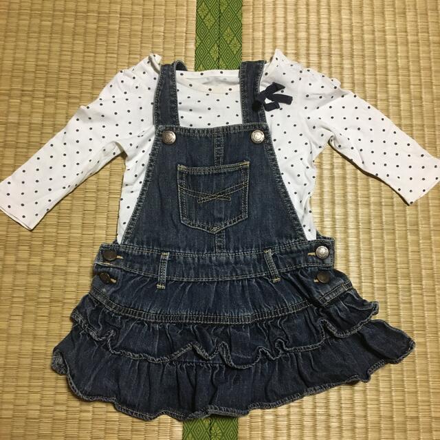 babyGAP(ベビーギャップ)のベビーギャップ　女の子　70 80 キッズ/ベビー/マタニティのベビー服(~85cm)(ワンピース)の商品写真