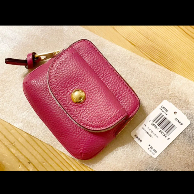 COACH - コーチ コインケース 小銭入れ がま口 カードケース ピンク