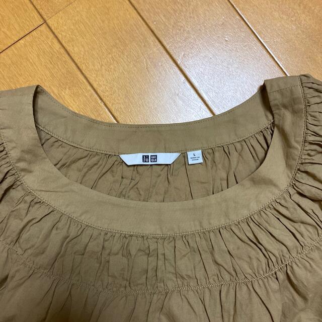 UNIQLO(ユニクロ)の5分袖シャツ レディースのトップス(シャツ/ブラウス(半袖/袖なし))の商品写真