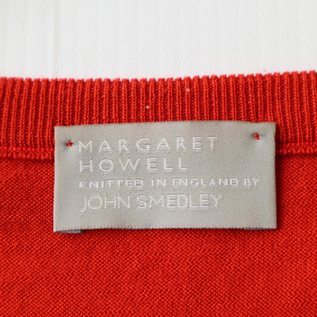 MARGARET HOWELL(マーガレットハウエル)の最終値下　MARGARET HOWELL JOHN SMEDLEY カーディガン レディースのトップス(カーディガン)の商品写真