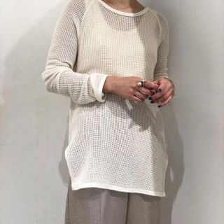 トゥデイフル(TODAYFUL)のえりか99さま専用　新品未使用 Mesh Raglan Pullover(カットソー(長袖/七分))