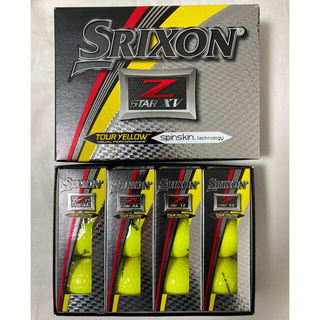 スリクソン(Srixon)のスリクソン Z-STAR XV SRIXON 4ダース イエロー  未使用新品(その他)