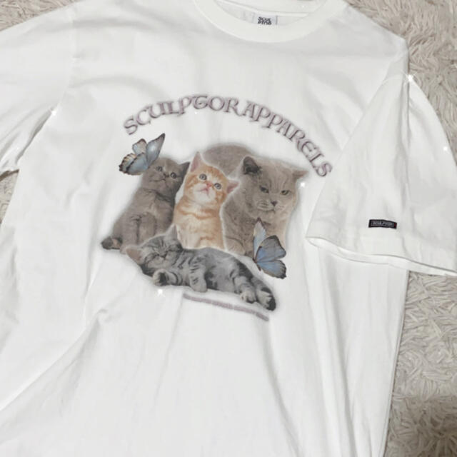 Bubbles(バブルス)のSCULPTOR キティーボクシーTシャツ レディースのトップス(Tシャツ(半袖/袖なし))の商品写真