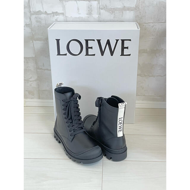 美品】 LOEWE - ロエベ コンバットブーツ 37 ブーツ - sanmartinbakery.us