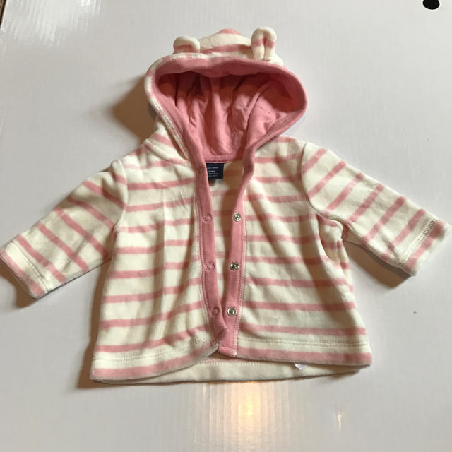 babyGAP(ベビーギャップ)のbabyGap フリースパーカー キッズ/ベビー/マタニティのベビー服(~85cm)(その他)の商品写真