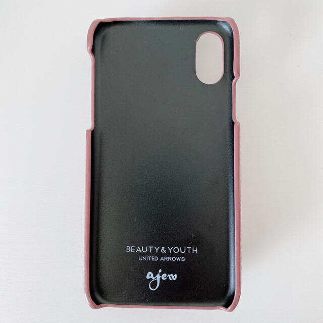 BEAUTY&YOUTH UNITED ARROWS(ビューティアンドユースユナイテッドアローズ)のiPhoneXSケース　BEAUTY&YOUTH スマホ/家電/カメラのスマホアクセサリー(iPhoneケース)の商品写真