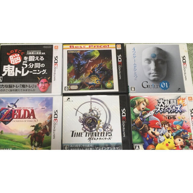 ニンテンドー 3ds ds ゲームソフト　6本セット