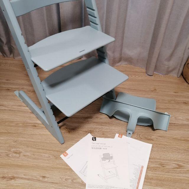 廃盤色 STOKKE ストッケトリップトラップ ベビーチェア アクアブルー