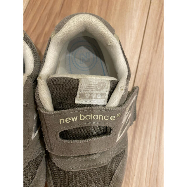 New Balance(ニューバランス)のニューバランス グレー 16cm キッズ/ベビー/マタニティのキッズ靴/シューズ(15cm~)(スニーカー)の商品写真