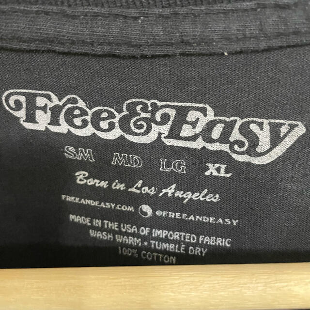 FREE EASY フリーアンドイージー ブラック 西海岸 ロンT Tシャツ 2