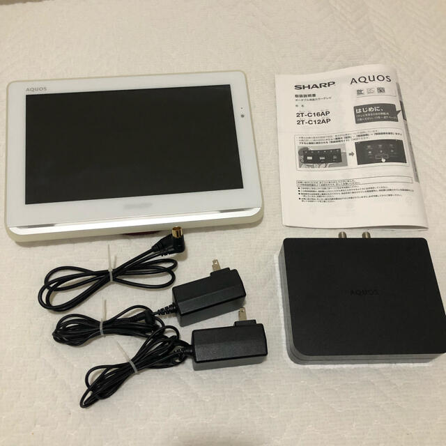 防水テレビ】SHARP AQUOS 12インチ ホワイト 2t-c12ap 防水テレビ】SHARP AQUOS 12インチ ホワイト 2t-c12ap