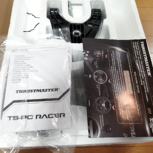 thrustmaster ts-pc racer ハンコン レースシム 値下げ