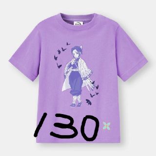 GU キッズ　鬼滅の刃　Tシャツ　竈門禰豆子　胡蝶しのぶ　160cm 2点セット