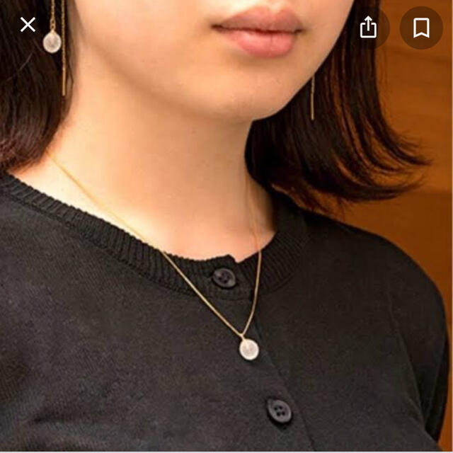 HARIO(ハリオ)のHARIO ネックレス●スノーボール，ハリオランプファクトリー レディースのアクセサリー(ネックレス)の商品写真