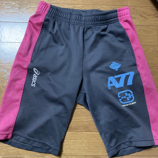 asics(アシックス)のアシックス ハーフパンツ ジャージ スポーツ/アウトドアのトレーニング/エクササイズ(トレーニング用品)の商品写真