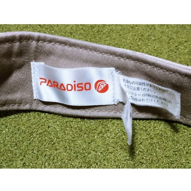 Paradiso(パラディーゾ)のPARADISO レディースゴルフバイザー レディースの帽子(その他)の商品写真