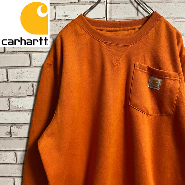 carhartt(カーハート)の90s カーハート メキシコ製 L デッドストック ビッグシルエット ロゴタグ メンズのトップス(スウェット)の商品写真