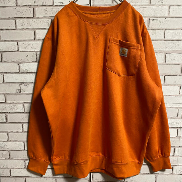 carhartt(カーハート)の90s カーハート メキシコ製 L デッドストック ビッグシルエット ロゴタグ メンズのトップス(スウェット)の商品写真