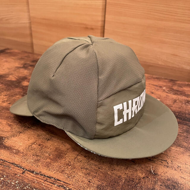 CHROME(クローム)のCHROME BIKE MOUNTAIN CAP Cherpa別注  2バイザー メンズの帽子(キャップ)の商品写真