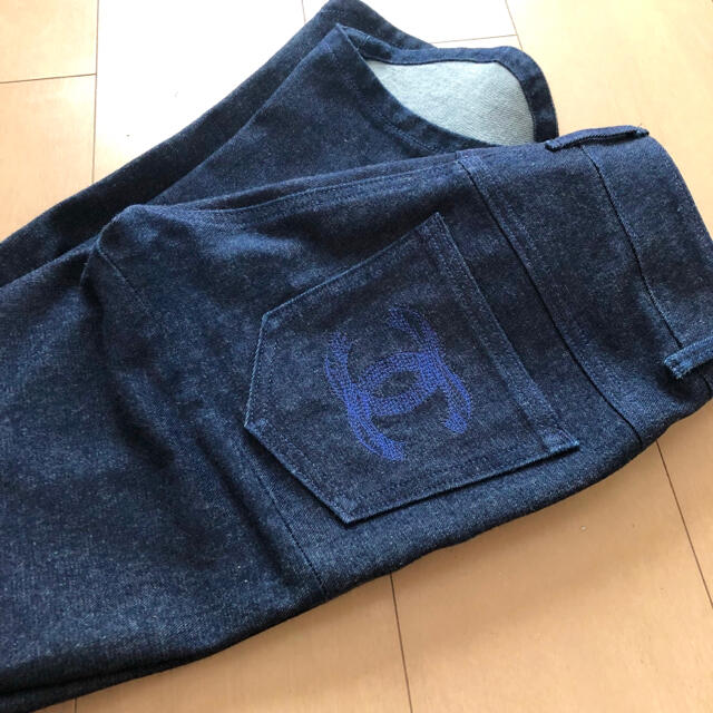 週末SALE】CHANEL ヴィンテージ デニム ジャケット&パンツ-
