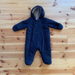 プチバトー(PETIT BATEAU)のプチバトー　カバーオール ジャンプスーツ(ジャケット/コート)