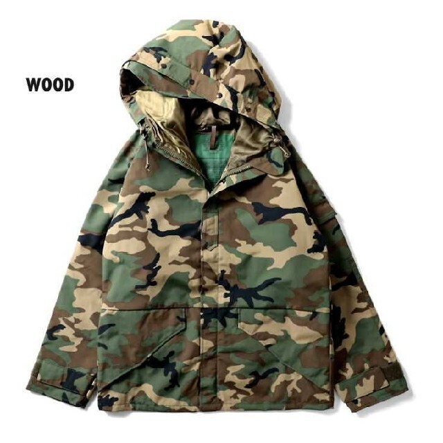 Houston/ECWCSパーカー/WOOD/50311 大人も着やすいシンプルファッション
